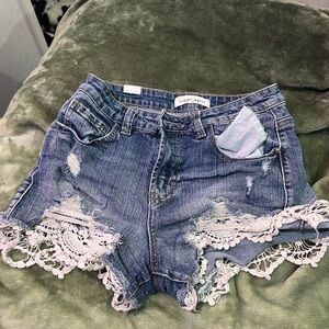 Jean shorts